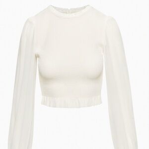 Aritzia Wilfred New Tempest Blouse